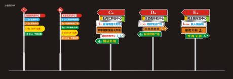 源文件下载【商业沙盘标识指示牌】编号：50610000827759228
