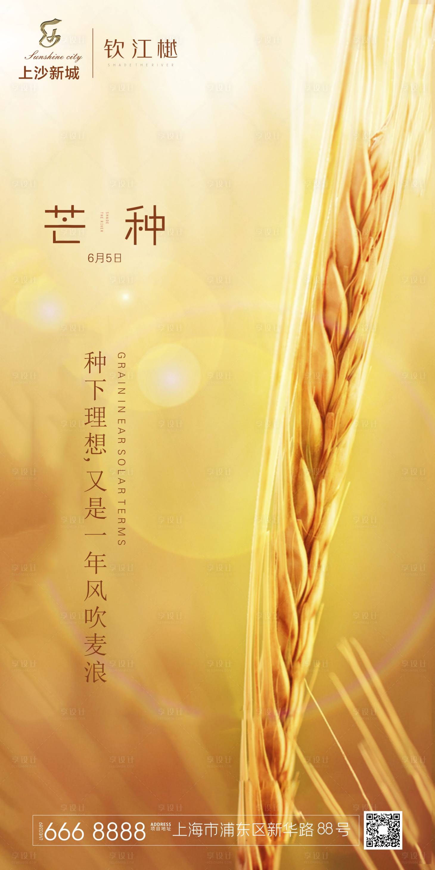 源文件下載【享設(shè)計(jì)】搜索編號(hào)：69820000995653112【芒種海報(bào)】