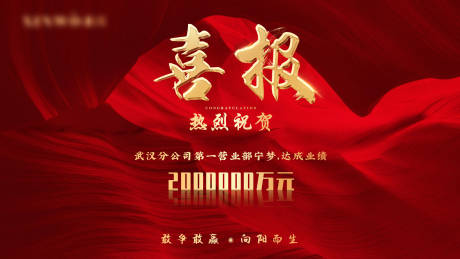 源文件下載【喜報(bào)廣告展板】編號：29620000852479508
