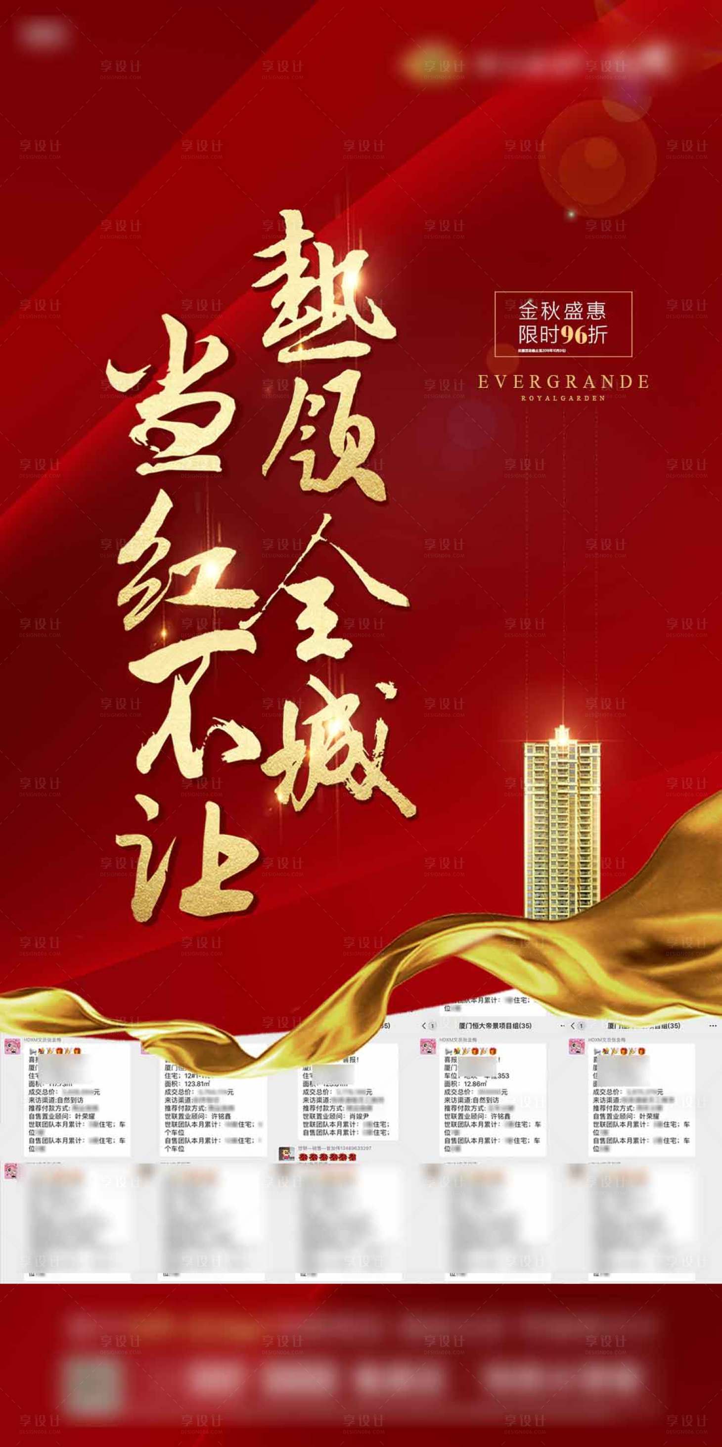 源文件下载【享设计】搜索编号：58230000834012583【地产热销海报】