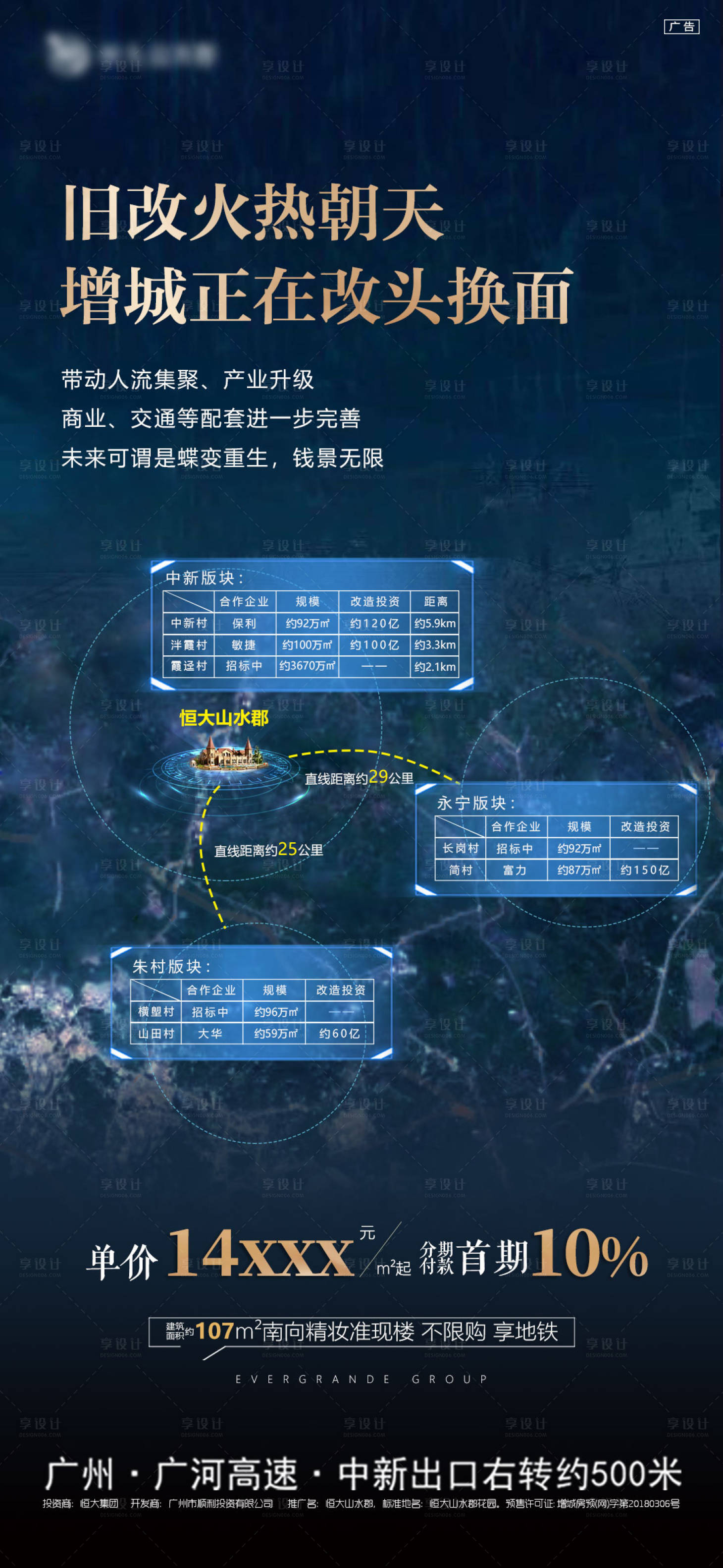 源文件下载【享设计】搜索编号：58660001001711856【旧改海报】