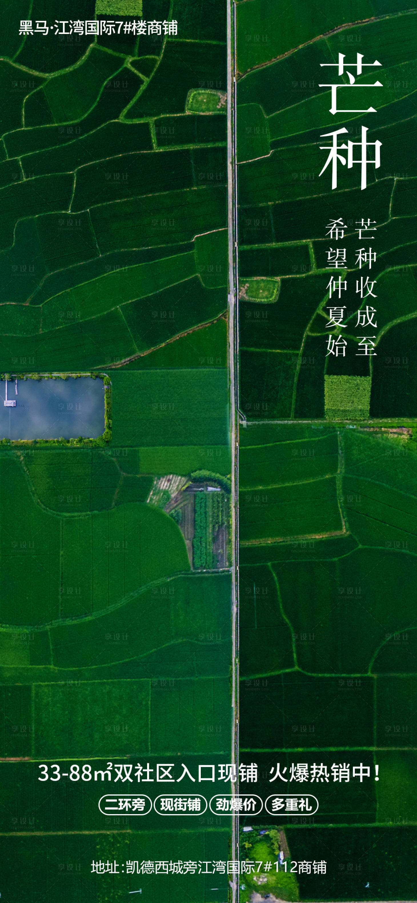 源文件下載【享設計】搜索編號：32350000994315576【芒種節氣移動端海報】