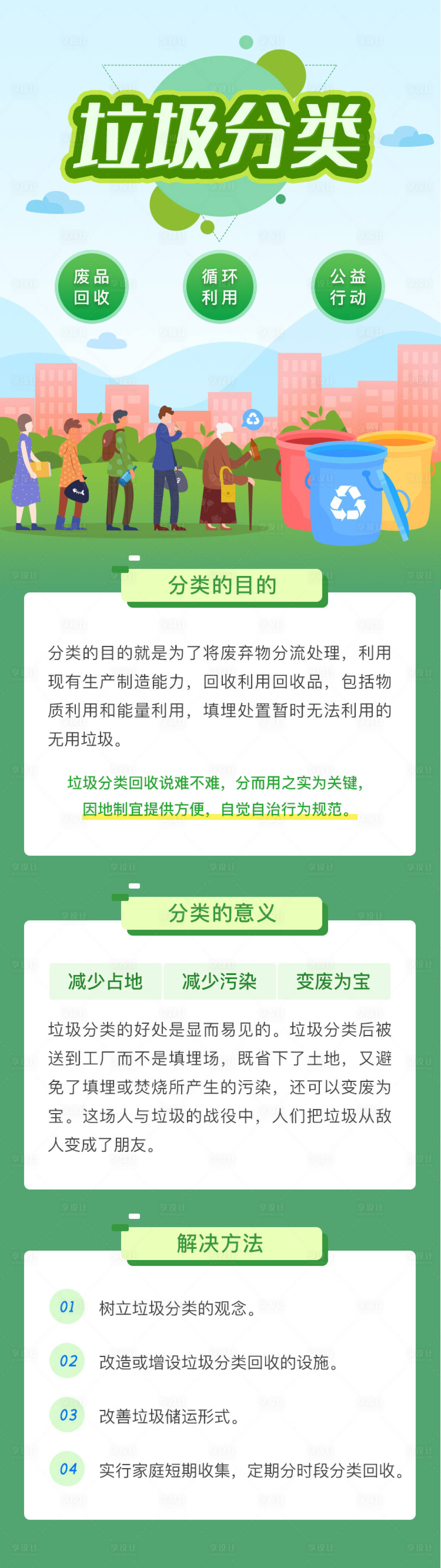 源文件下载【享设计】搜索编号：45800000874547360【垃圾分类公益行动】