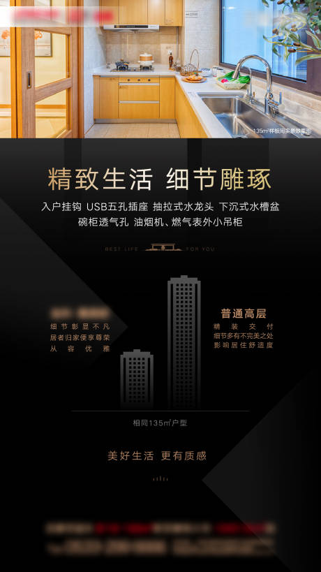 源文件下載【享設計】搜索編號：23490001001465662【黑色房地產海報】
