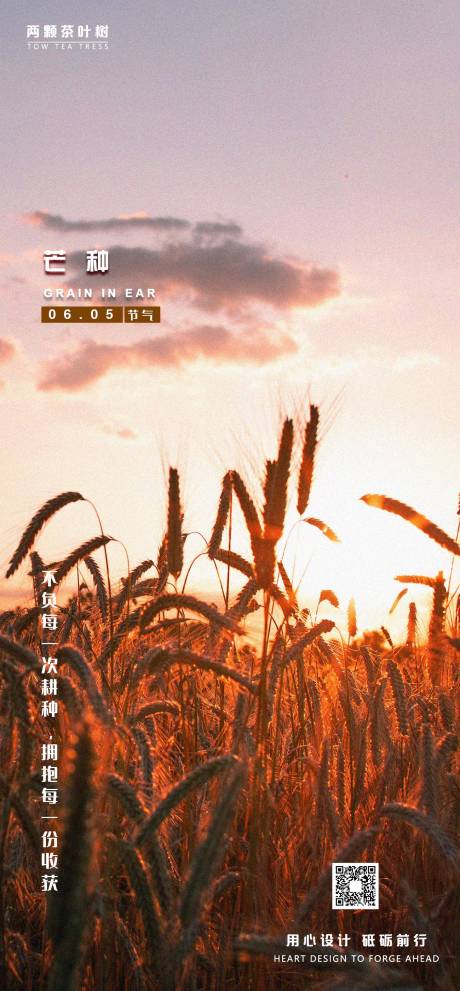 源文件下载【享设计】搜索编号：52000000991621480【二十四节气芒种海报】