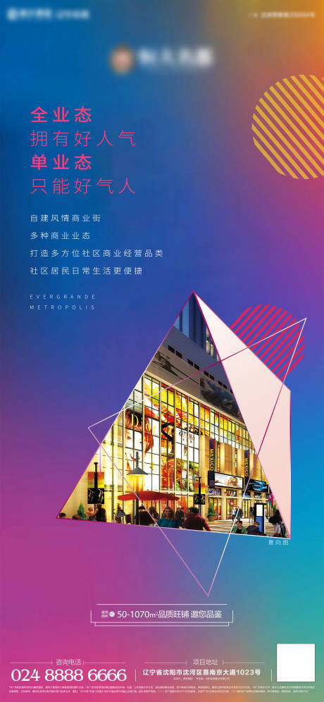 源文件下载【地产商铺招商价值点海报】编号：12890001170811152