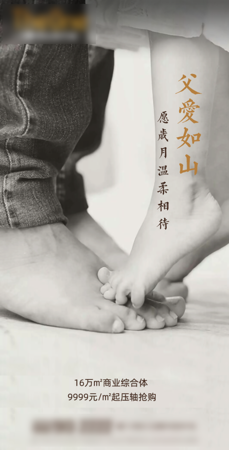 源文件下载【地产父亲节海报】编号：22910001043897726