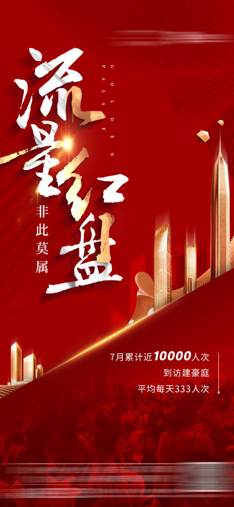 源文件下載【享設計】搜索編號：87020001025113482【地產熱銷人氣開盤微信海報】