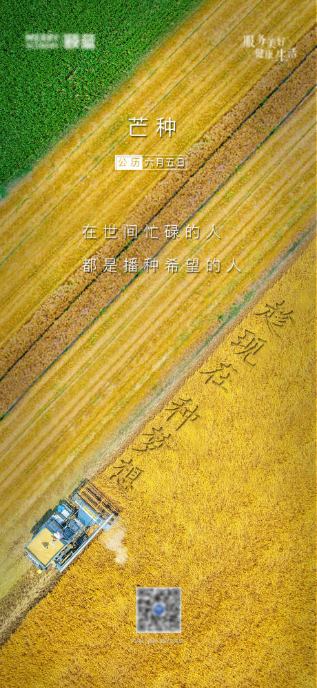 源文件下载【芒种节气移动端海报】编号：18100001052298745
