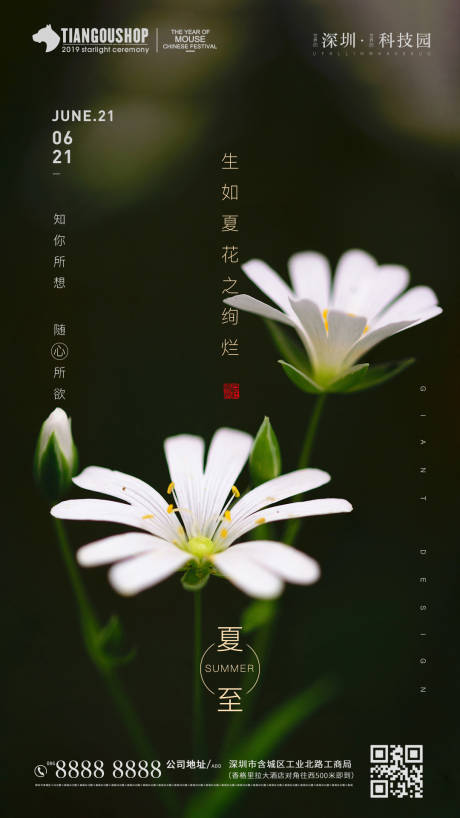 源文件下載【享設計】搜索編號：17910001081314658【房地產二十四節氣夏至】