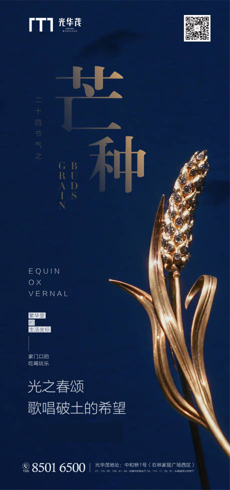 源文件下載【享設計】搜索編號：37670001110265808【芒種海報】