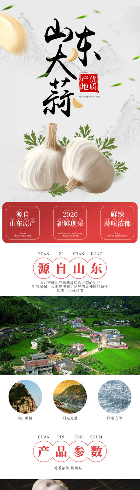 源文件下载【山东大蒜详情页】编号：67620001121808499