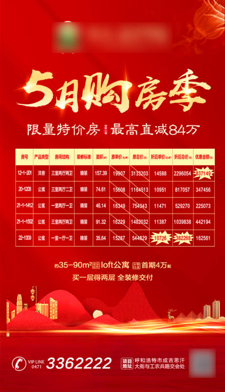 源文件下载【5月购房季海报】编号：34570001103076622