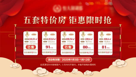 源文件下載【紅色特價房海報】編號：96170001219008746
