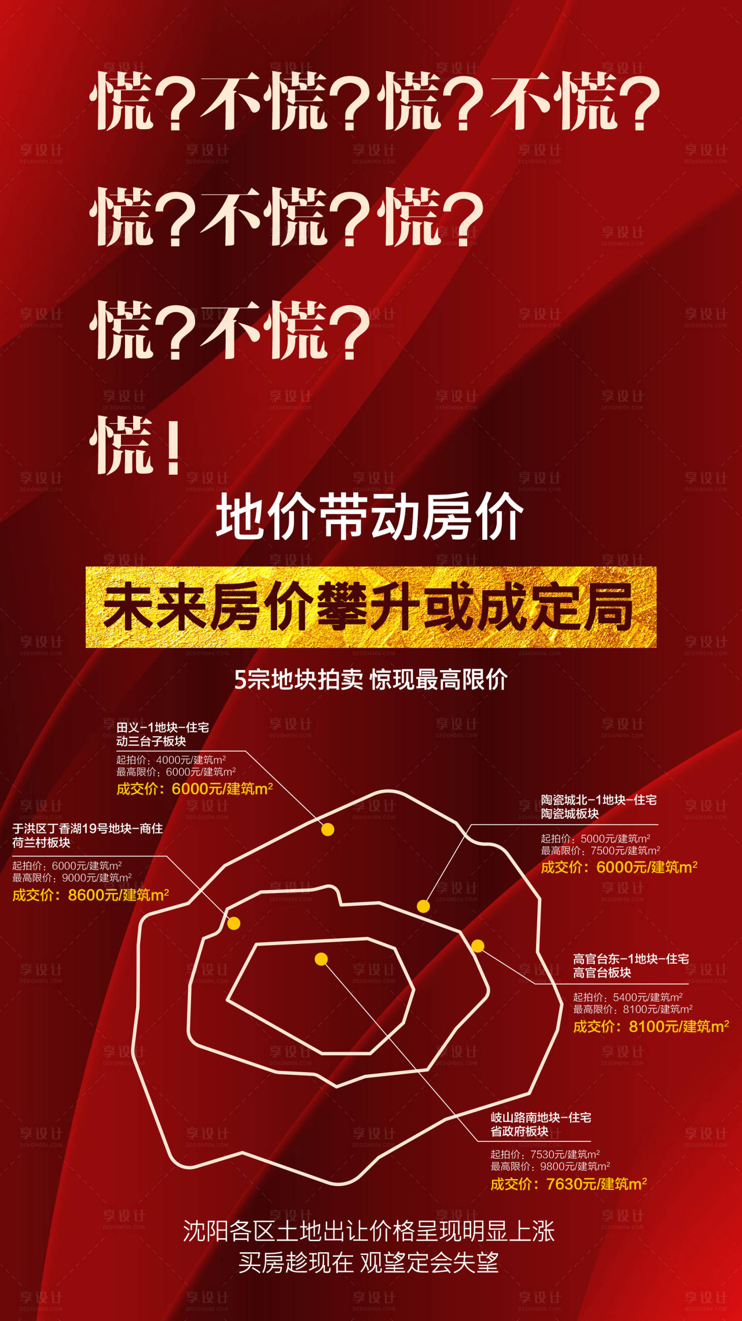 源文件下載【享設計】搜索編號：51430001186304449【地產土拍價值點海報】