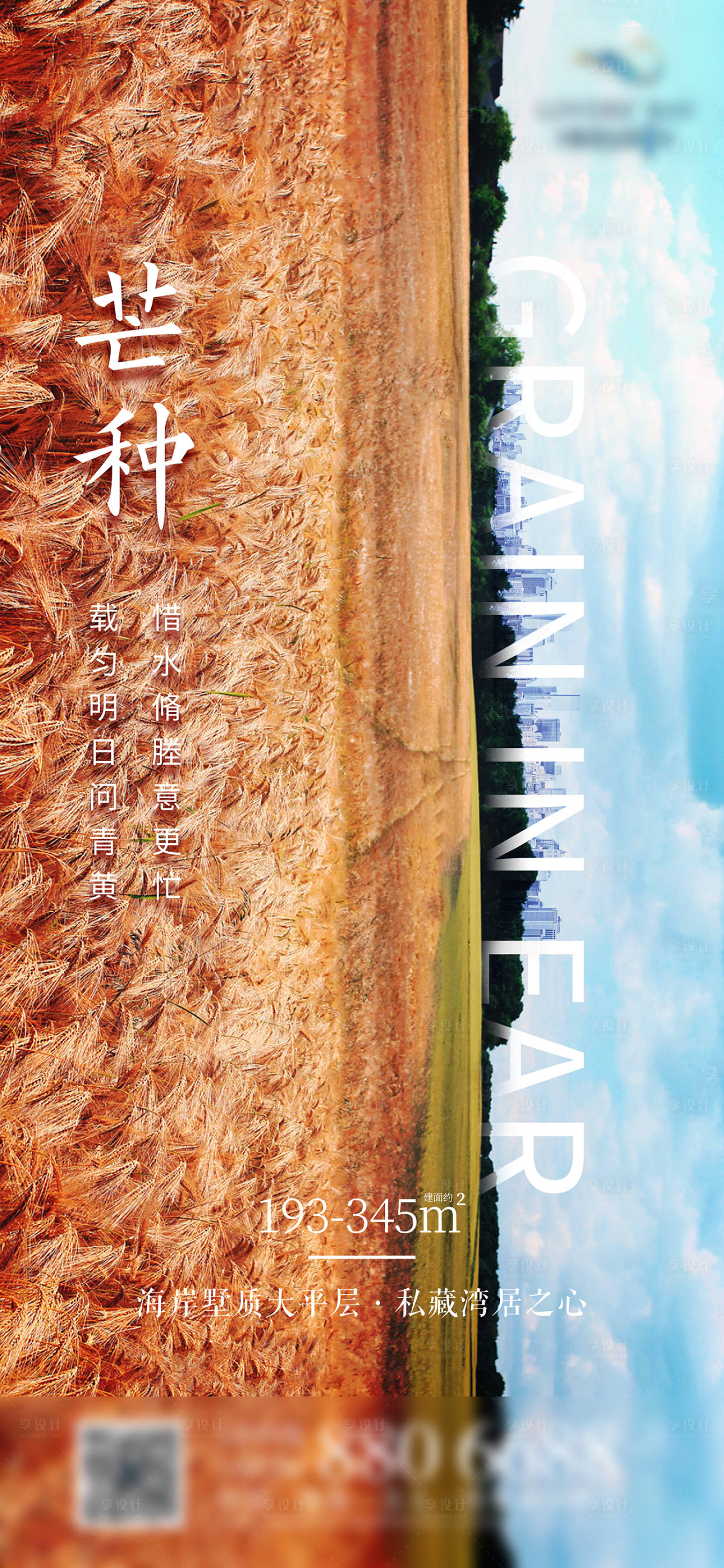 源文件下载【享设计】搜索编号：45570001059584477【地产24节气芒种海报】