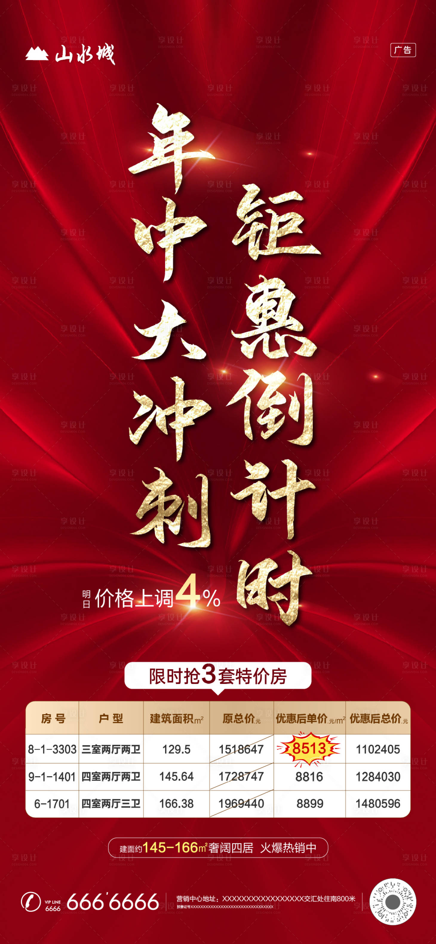 源文件下载【红色钜惠海报】编号：18200001250141302