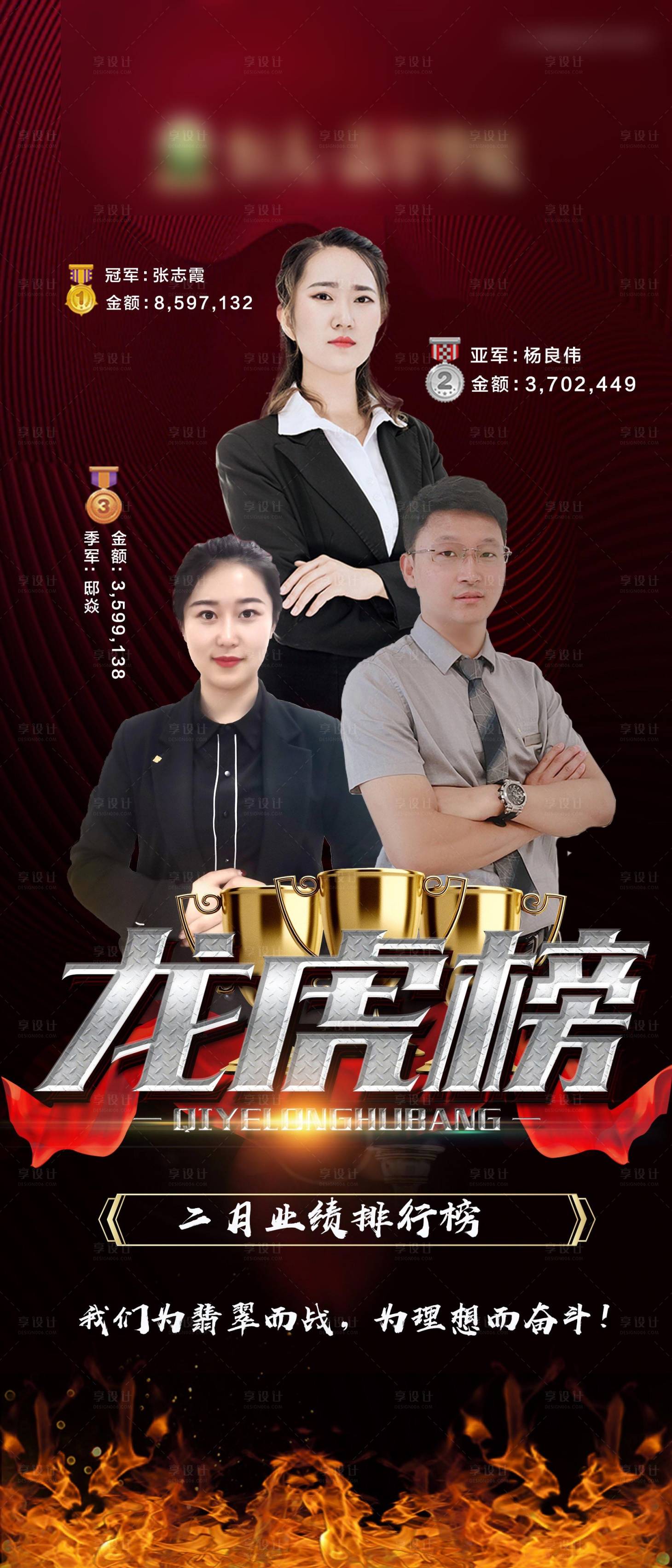 源文件下载【龙虎榜销冠宣传海报】编号：31480001087402230