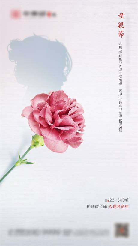 源文件下载【母亲节简约海报】编号：23460001219922334