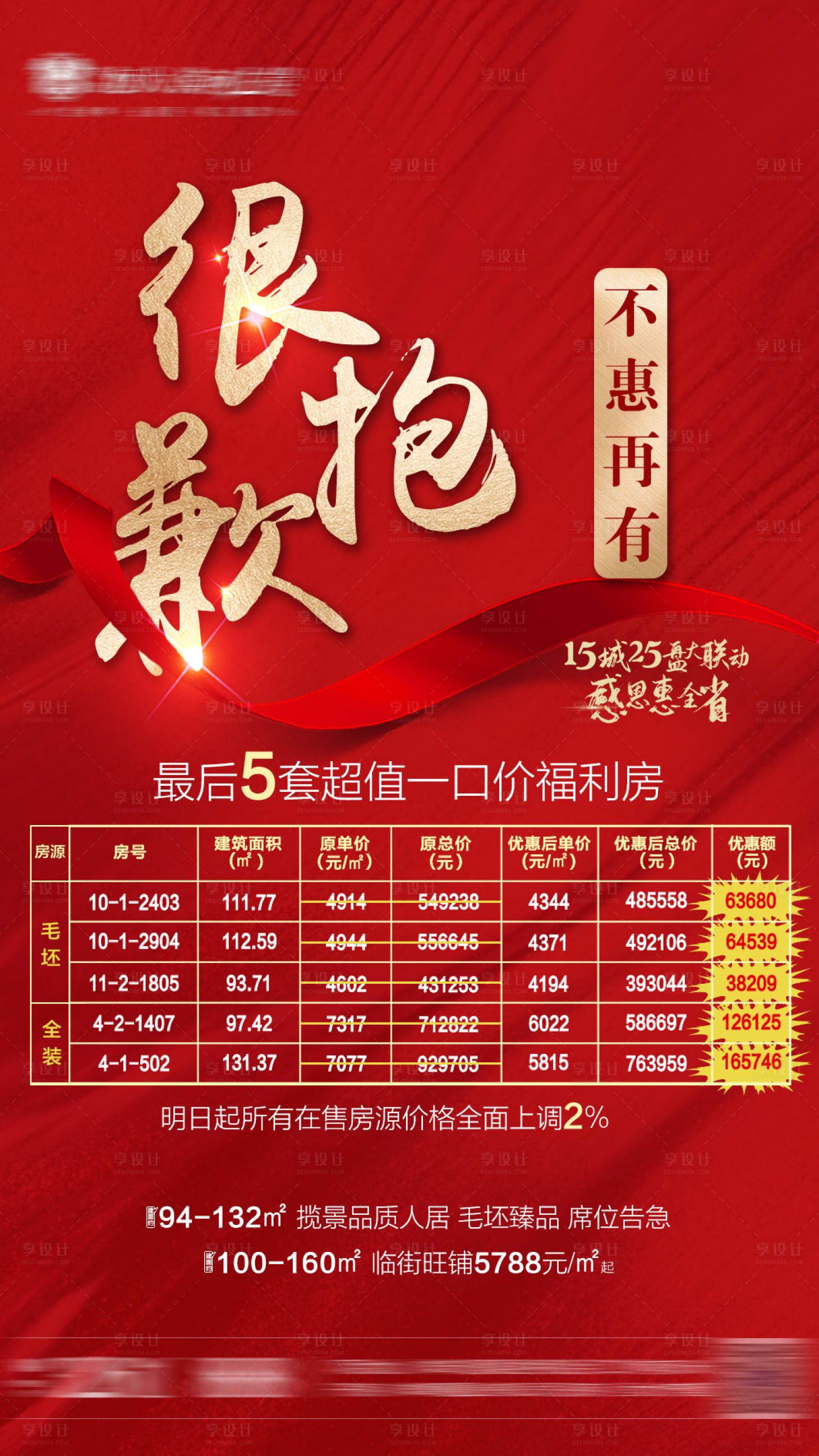 源文件下載【享設(shè)計(jì)】搜索編號(hào)：76390001228733504【房地產(chǎn)紅金特價(jià)房大氣海報(bào)】