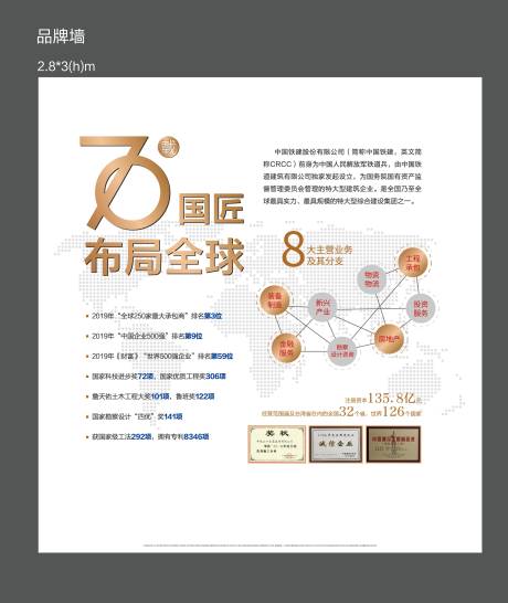 源文件下載【享設計】搜索編號：30650001040398954【地產品牌墻背景板】