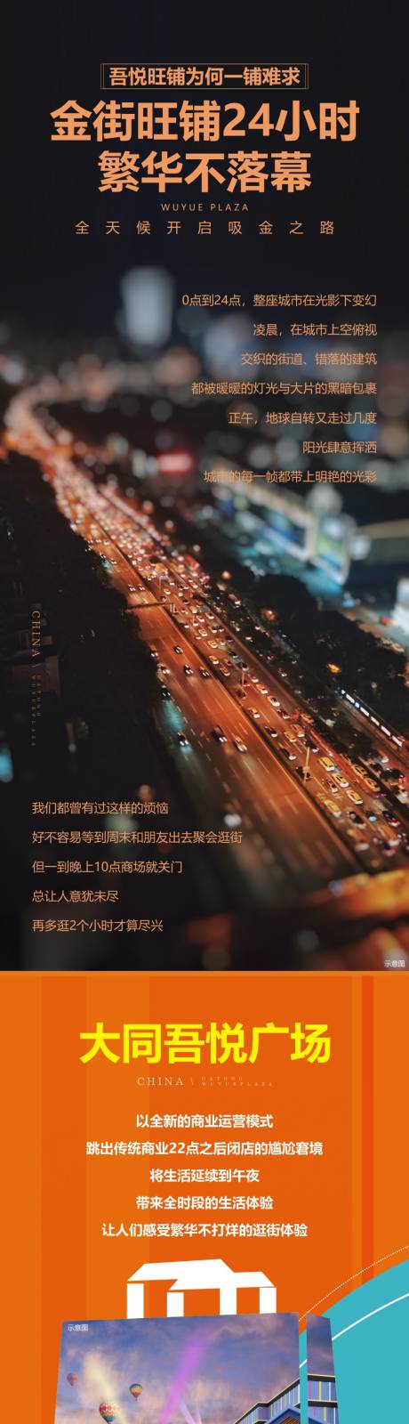 源文件下载【房地产商业繁华价值点长图海报】编号：97080001191752060