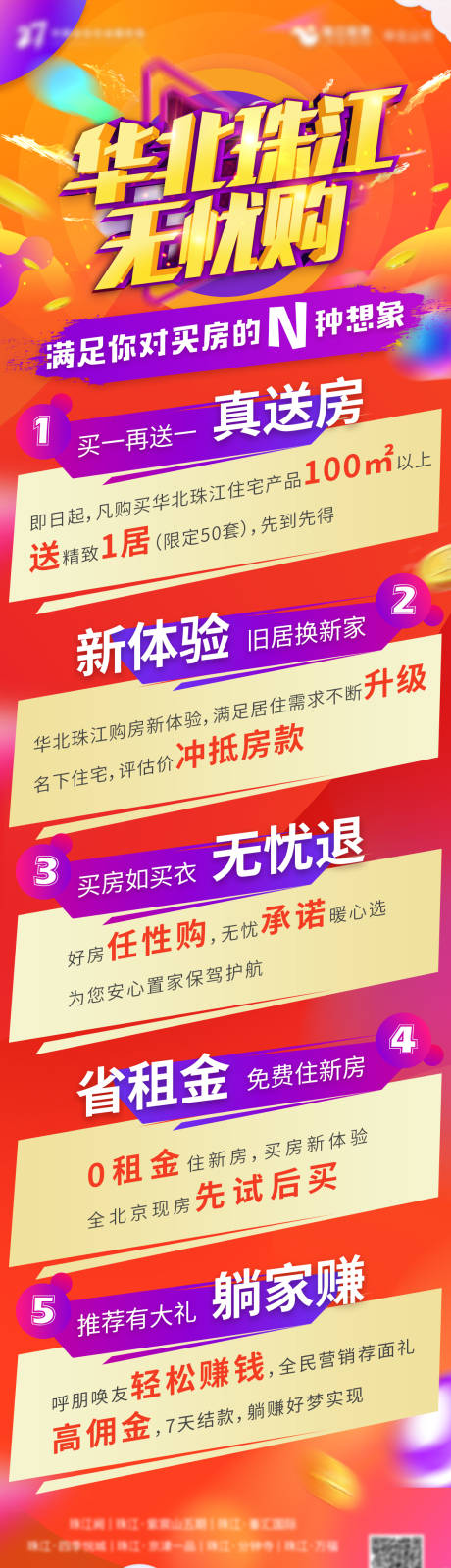 源文件下载【享设计】搜索编号：75630001148586304【房地产营销政策活动长图海报】