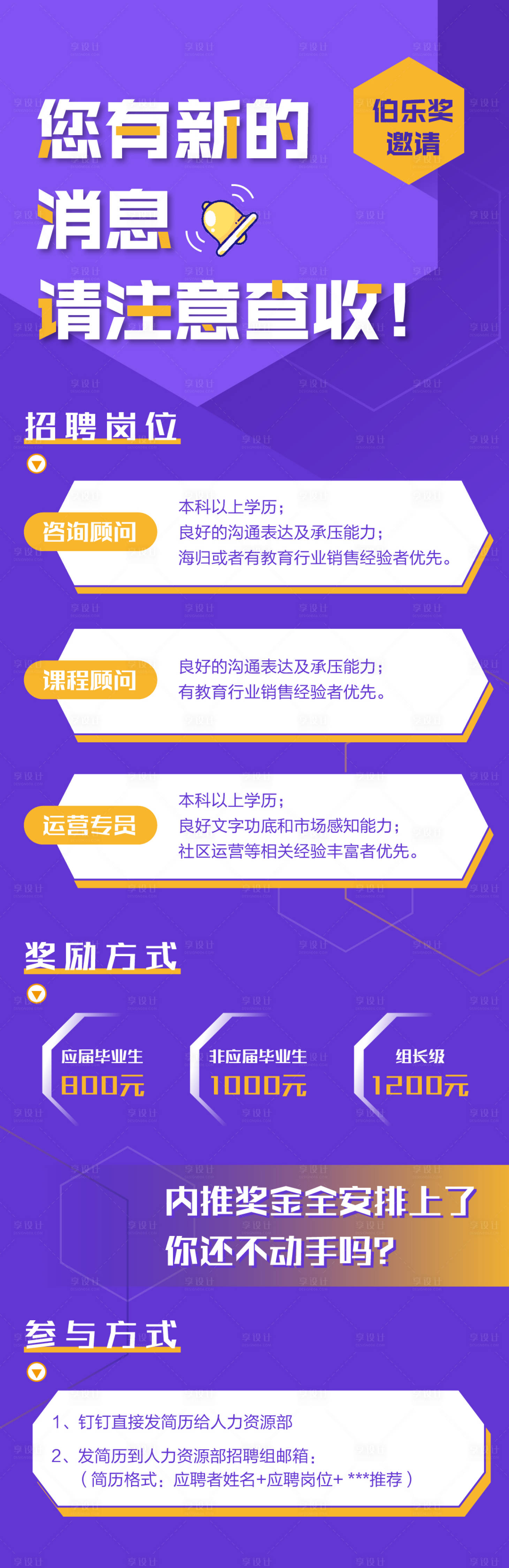 源文件下载【享设计】搜索编号：62130001167011061【地产招聘海报】