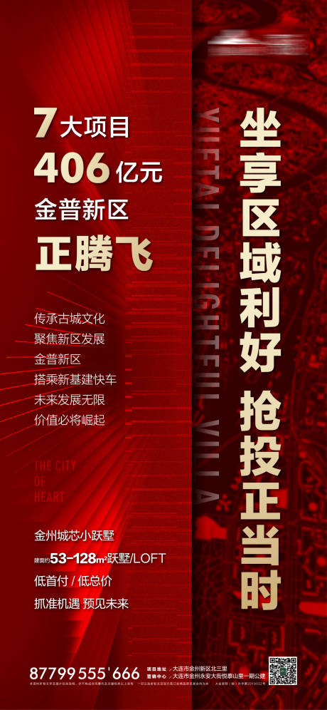 编号：20200616151118085【享设计】源文件下载-地产区域利好海报