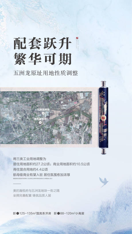 源文件下載【地產(chǎn)土地性質(zhì)調(diào)整宣傳海報(bào)】編號：82640001070579222