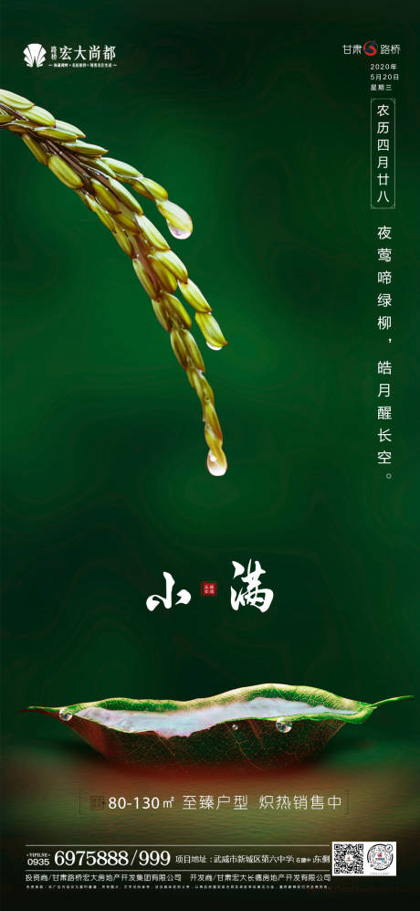 源文件下载【小满节气海报】编号：61270001486607347