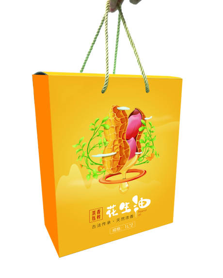 源文件下载【花生油包装设计】编号：95010001455669168