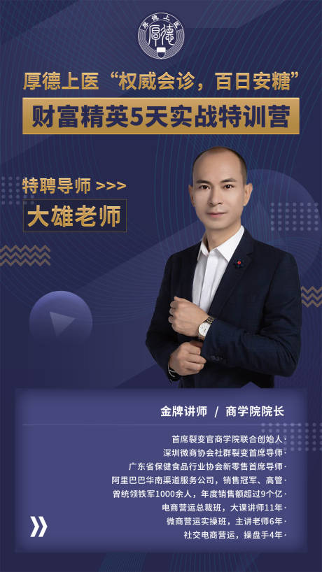 源文件下载【人物讲师海报】编号：32500001494575760