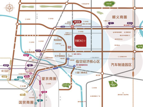 源文件下载【享设计】搜索编号：13650001346593805【房地产区位图】