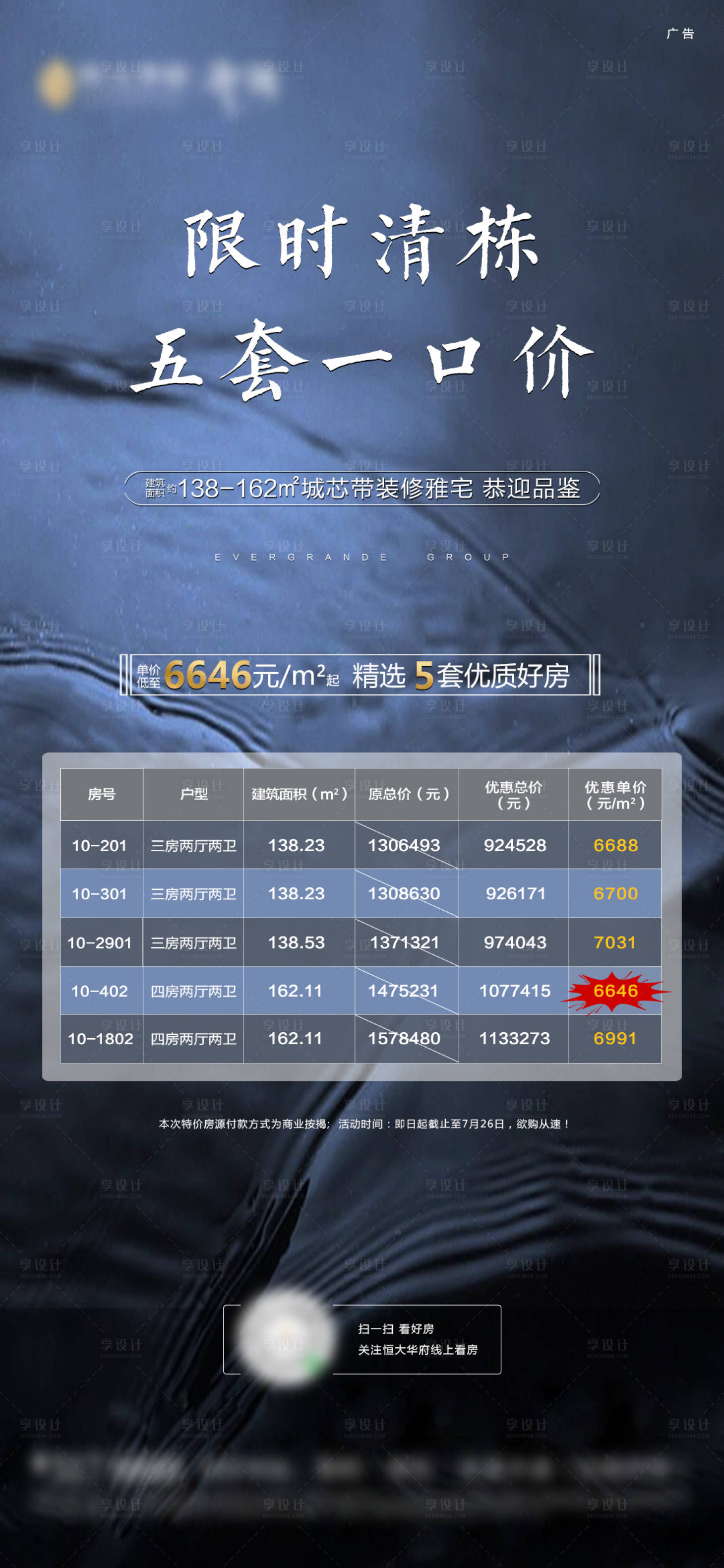 源文件下載【地產特價房清尾海報】編號：90700001510177930