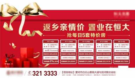源文件下载【地产特价房钜惠海报展板】编号：78980001390392179