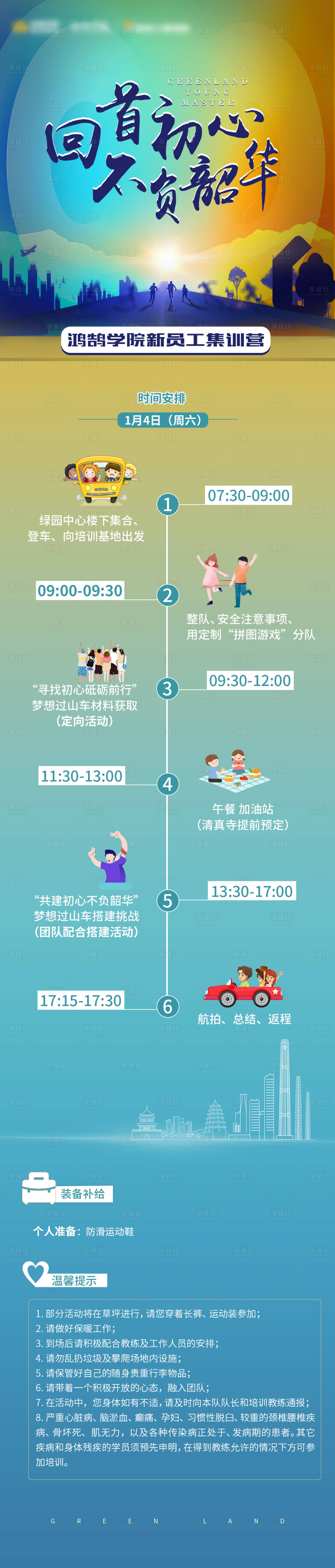 编号：20200728171301320【享设计】源文件下载-培训活动流程长图海报