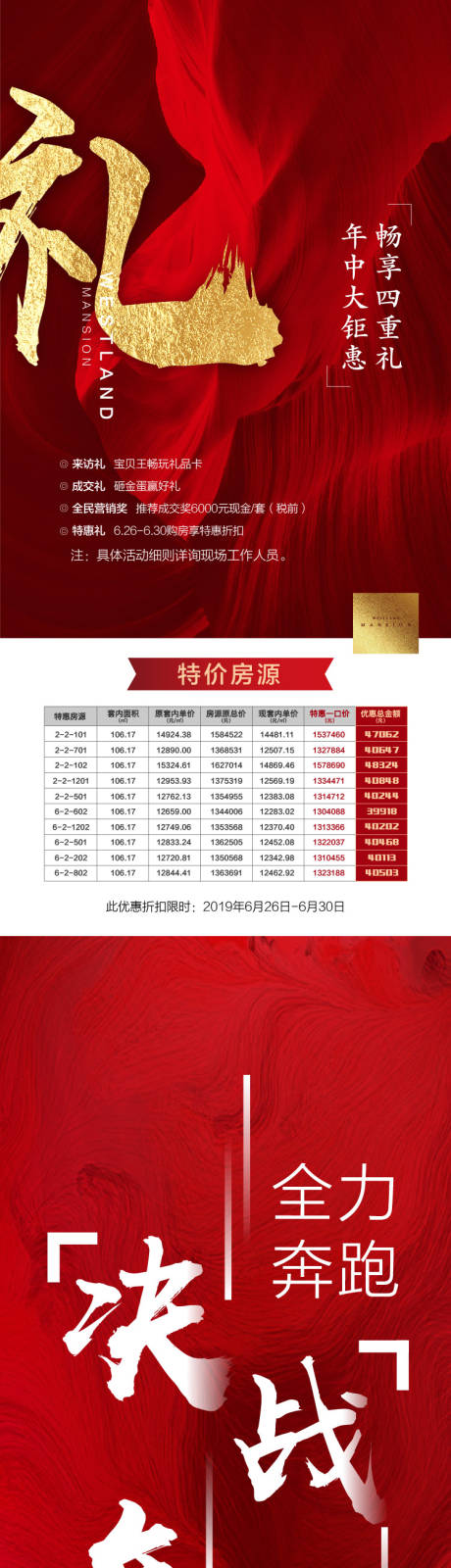 源文件下載【地產(chǎn)決戰(zhàn)年中紅金長(zhǎng)圖海報(bào)】編號(hào)：90930001452278528