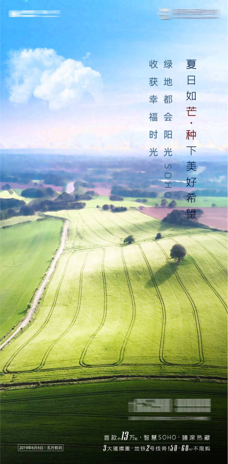 源文件下載【地產芒種節氣海報】編號：33470001353781887