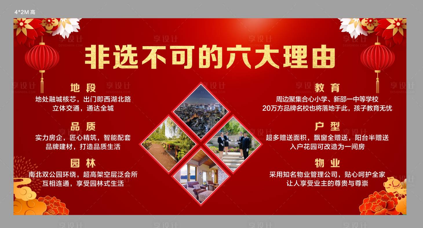 源文件下载【房地产房企物业广告展板】编号：79830001546261578