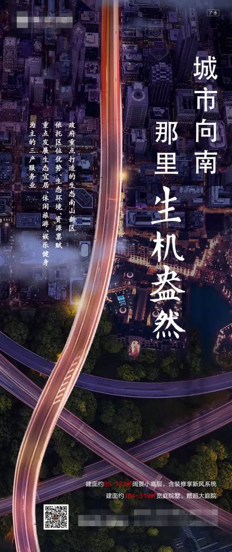 源文件下载【城市向南价值点海报】编号：59880001449982443