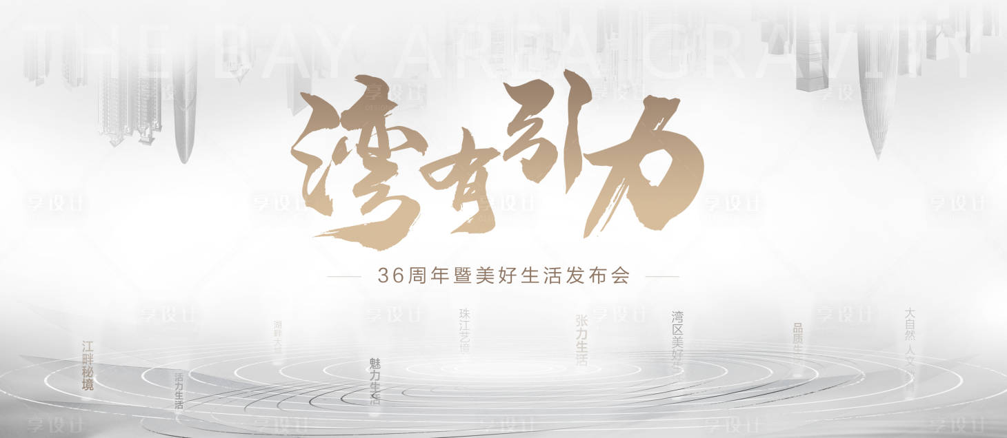源文件下載【房地產(chǎn)發(fā)布會(huì)大氣活動(dòng)展板】編號(hào)：49390001396519719