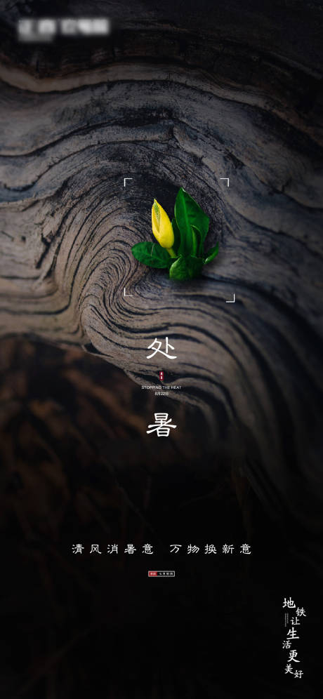 源文件下载【享设计】搜索编号：92700001296045864【地产处暑】