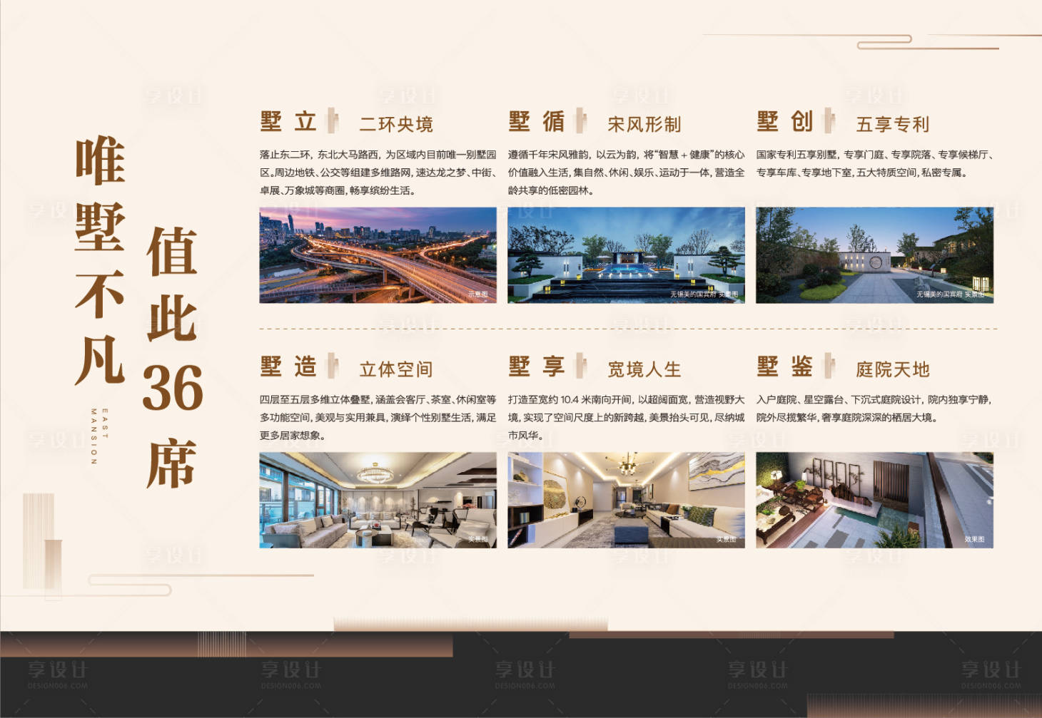 源文件下載【地產別墅價值展板】編號：61250001423551145