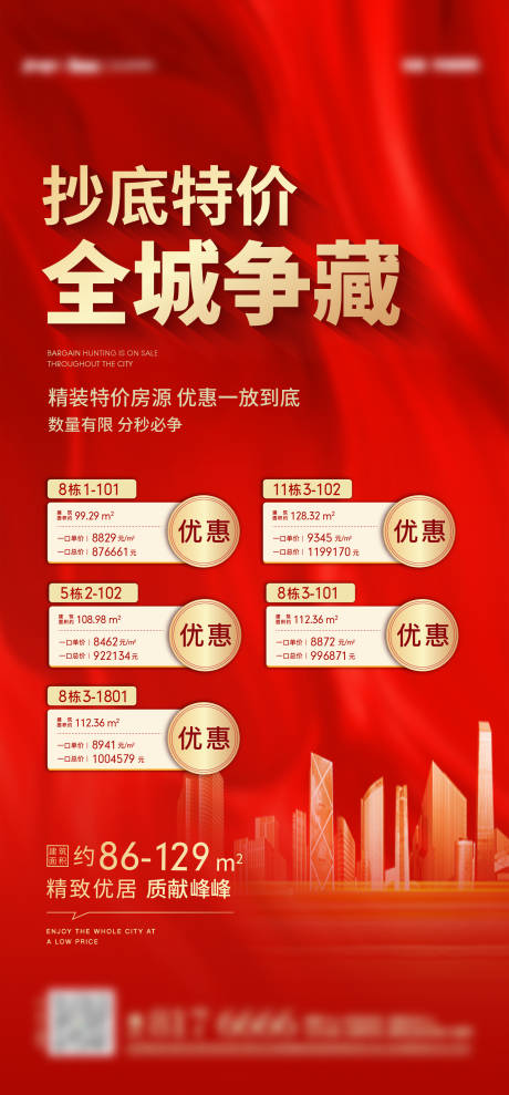 源文件下载【享设计】搜索编号：42950001530887216【地产房源海报】