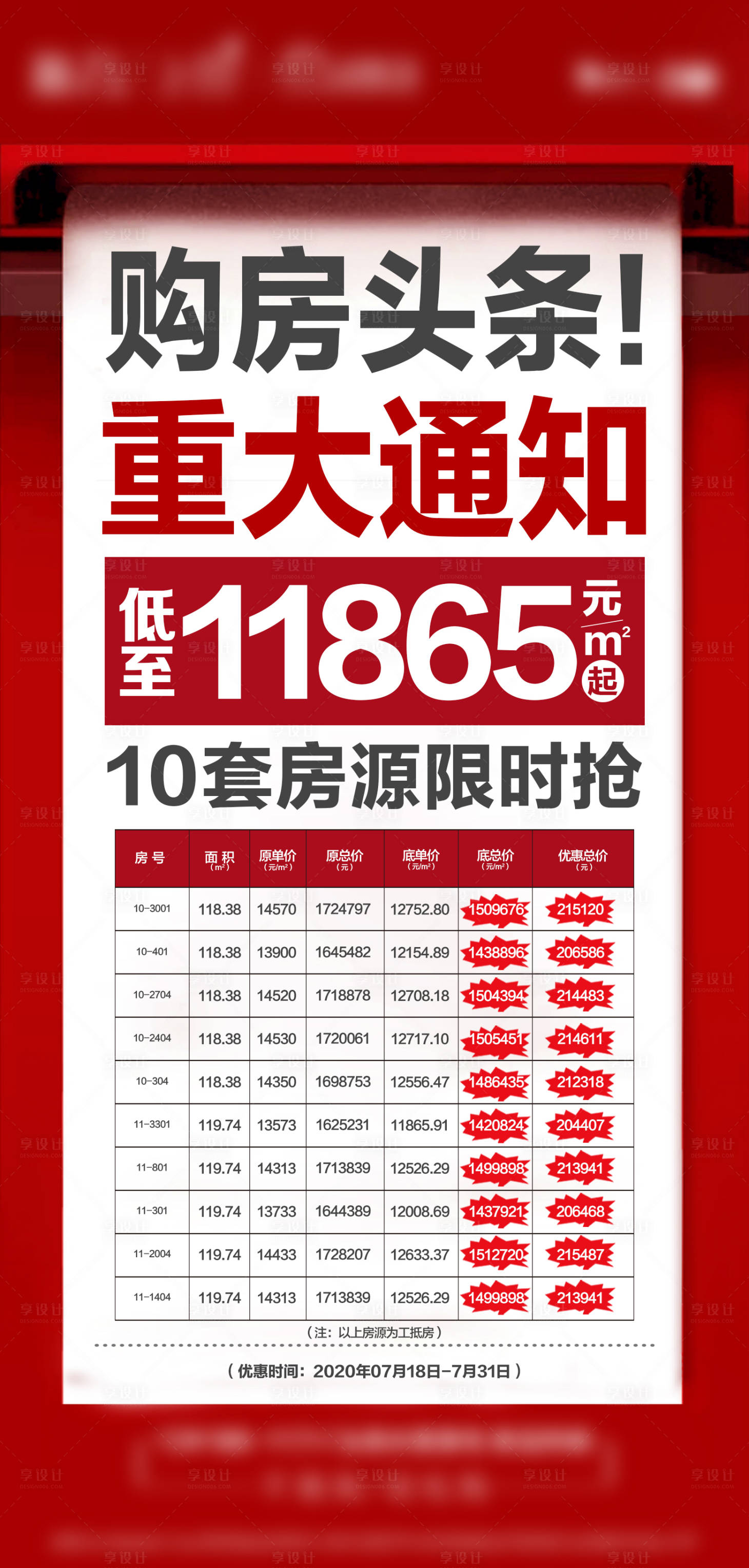 源文件下載【特價房大字報 】編號：13640001468037793