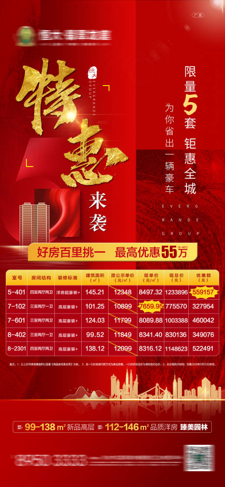 源文件下載【特價房源海報】編號：52610001342072045