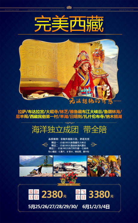 编号：20200729112501671【享设计】源文件下载-完美西藏旅游海报