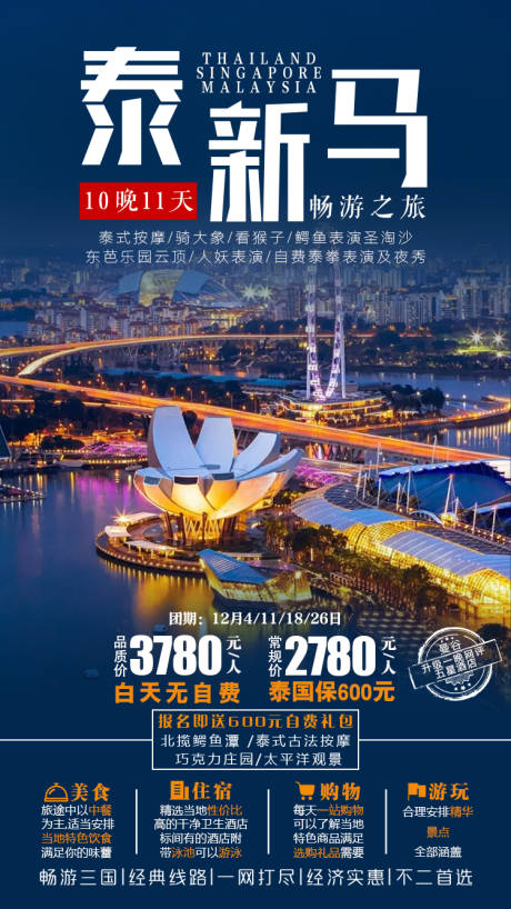 源文件下载【泰国旅游海报】编号：76710001364331632