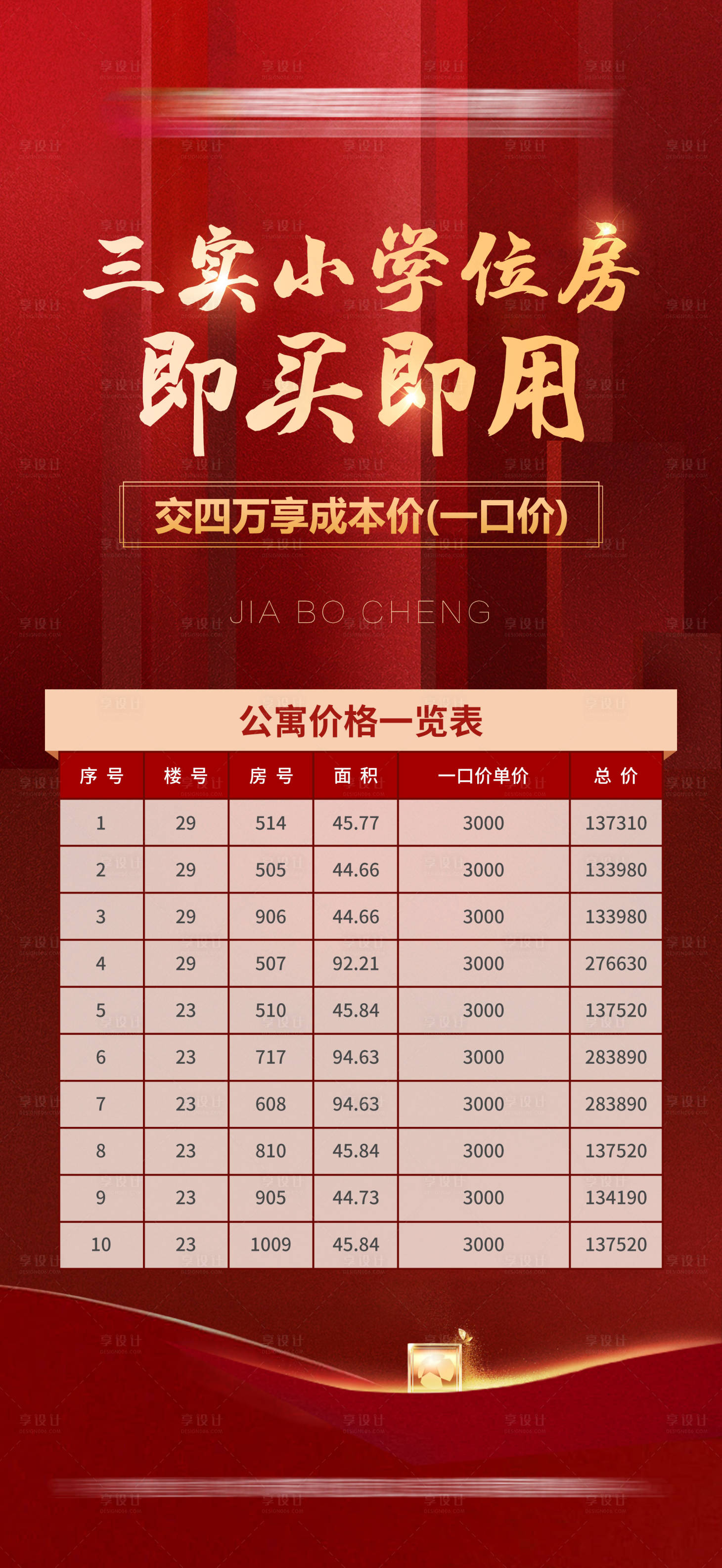 源文件下載【享設計】搜索編號：27820001326912281【特價房海報】